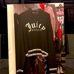 Juicy hoodie black and white